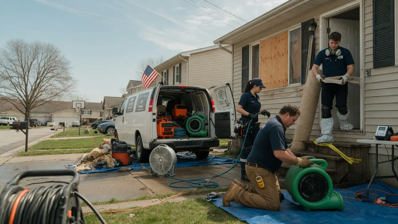 Water Damage Restoration in Aurora, ME near me